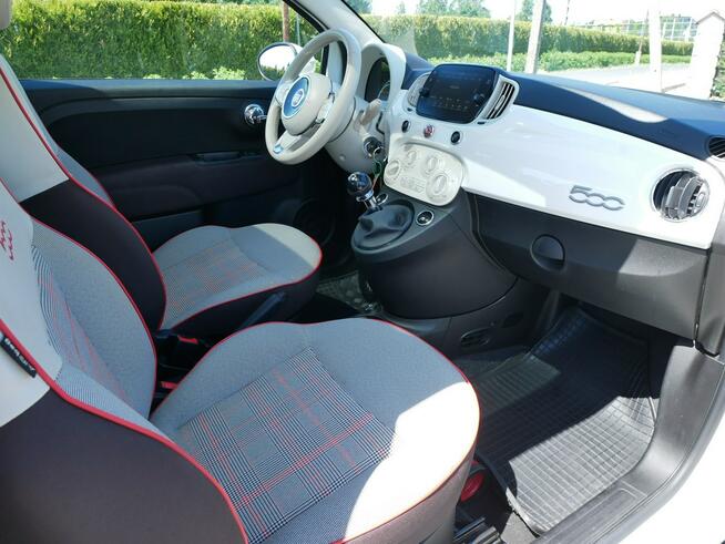 Fiat 500 1.2 69KM Eu6 Lounge Seria 6 -Serwis ASO -Panorama -Tempomat Goczałkowice-Zdrój - zdjęcie 9