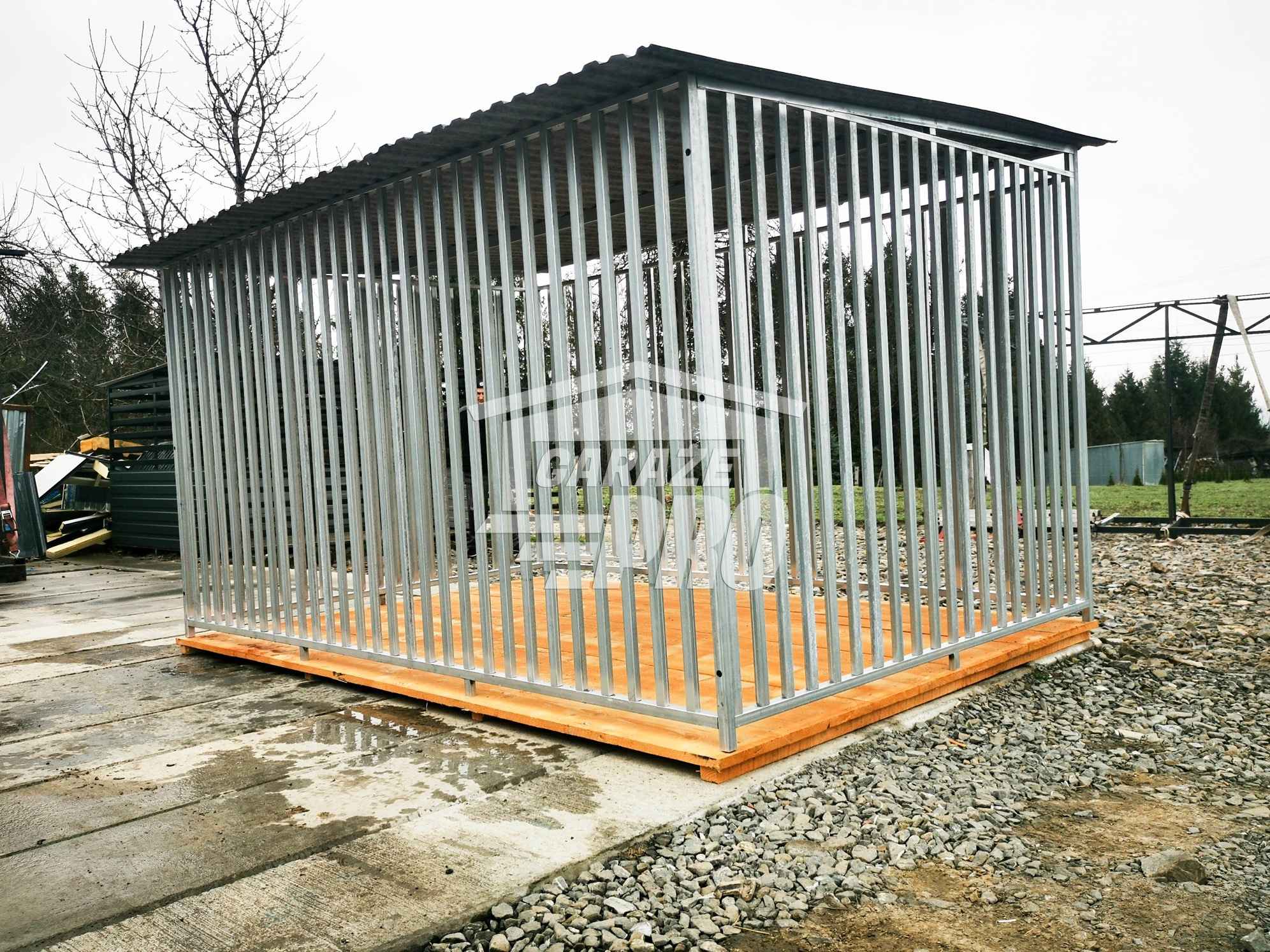 Kojec dla Psa 3x2m Profil zamknięty Podłoga drewniana GP267 Kłodzko - zdjęcie 9