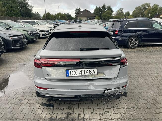 Audi Q8 S-line mHEV Quattro Pamięć Pneumatyka Kamery360 HAK  286KM Gliwice - zdjęcie 3