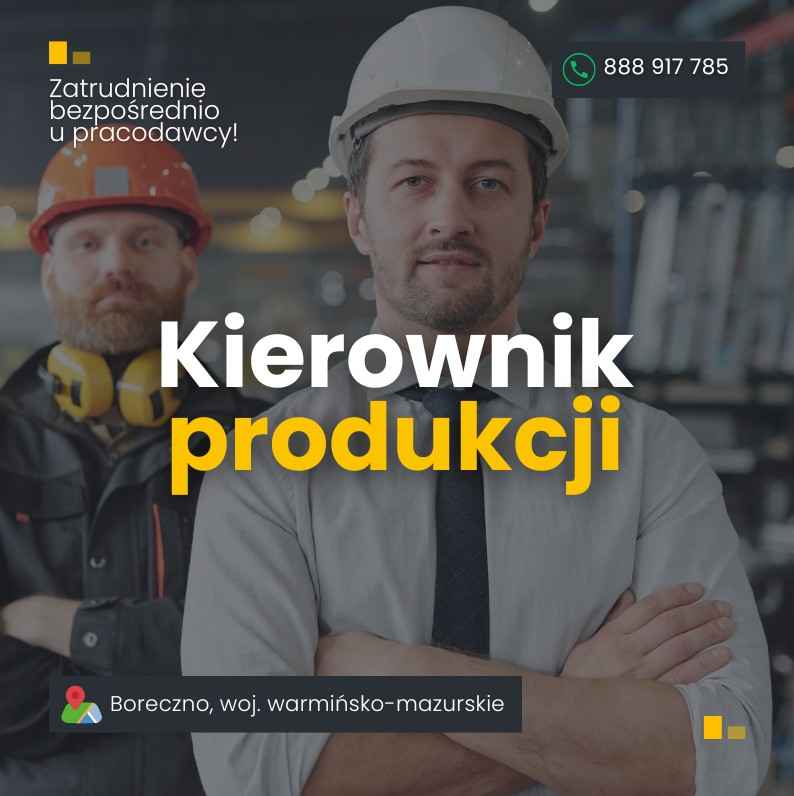 Kierownik produkcji- branża meblowa Jeżyce - zdjęcie 1