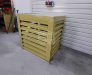 Osłona pompy ciepła 90x80x90 cm żółty Zabudowa GP503 Gdańsk - zdjęcie 2