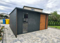 Schowek Domek ogrodowy 5x4m brama okno drewnopodowny dach rynny TS1206 Tychy - zdjęcie 5