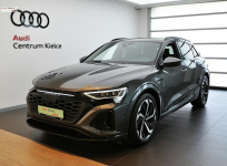Audi Q8 e-tron 55 408 KM S-line ACC Pneumatyka Matrix Black
