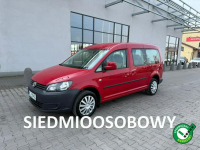 Volkswagen Caddy 2.0 MPI 109 KM  MAXI 7 osobowy Zarejestrowany