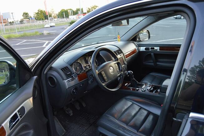 VW TOUAREG , 2.5 TDI R5, 4x4, SKÓRA, NAVI, XENON Długołęka - zdjęcie 8