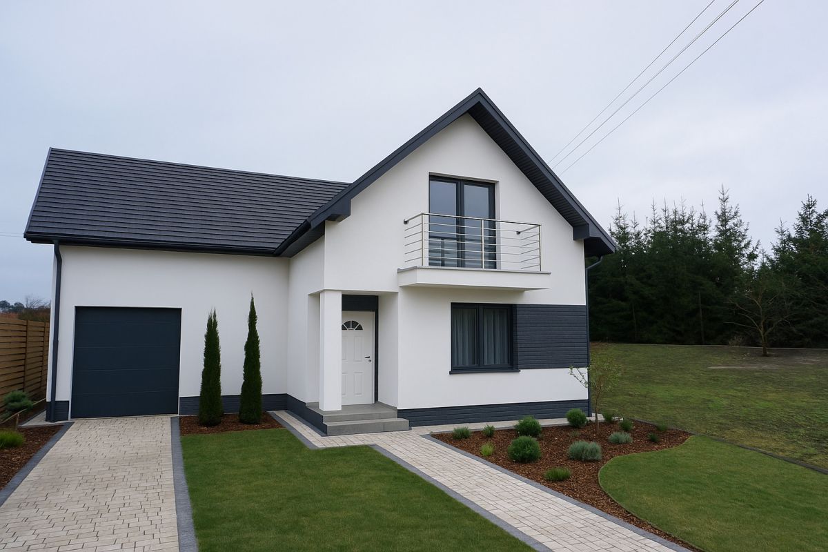 Dom do własnej aranżacji - stan surowy otwarty Kąty Rybackie - zdjęcie 1