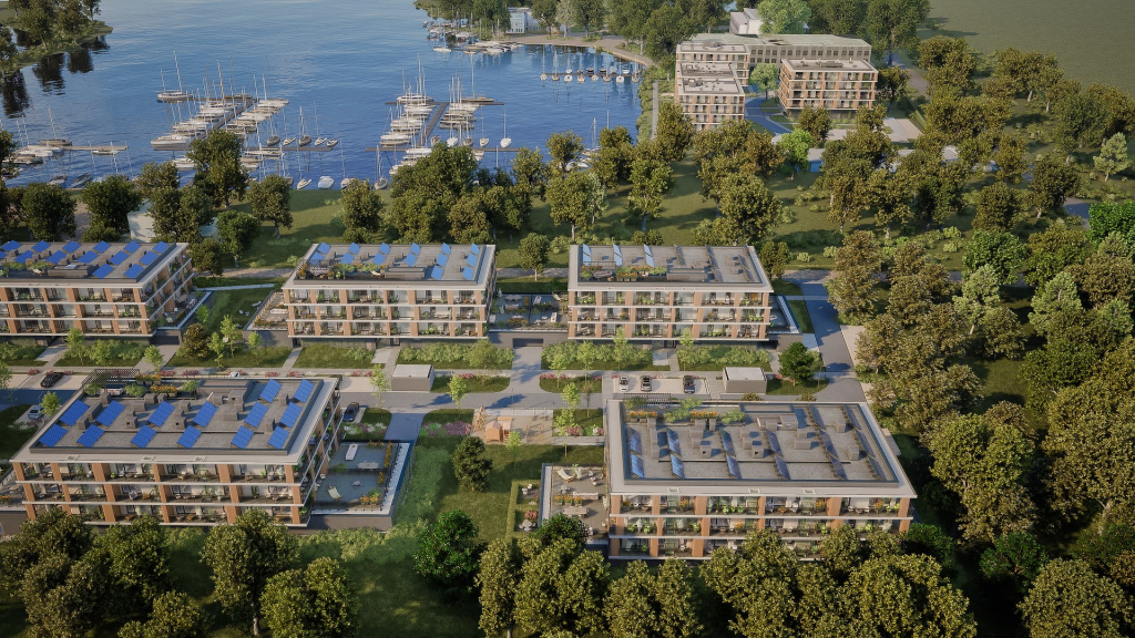Najlepszy apartament w inwestycji nad Jeziorem Dąbie z mariną, sauną Szczecin - zdjęcie 10