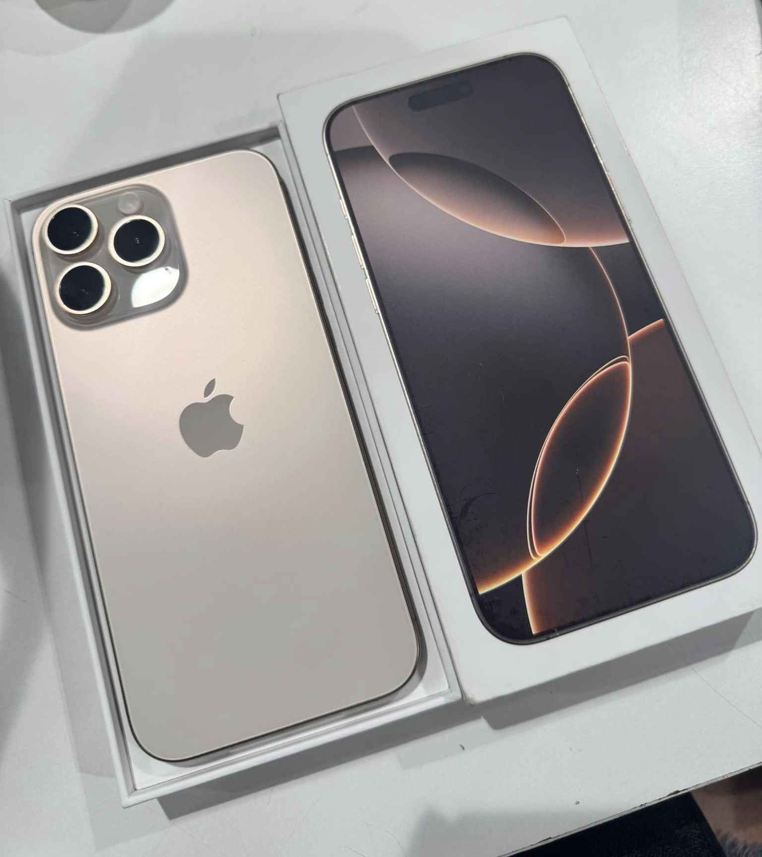 Apple iPhone 16 Pro 128GB = 500 EUR, iPhone 16 Pro Max 256GB = 570 EUR Bemowo - zdjęcie 9