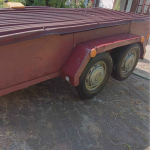 SPRZEDAM PRZYCZEPĘ DWUOSIOWĄ  Ubezpieczenie do końca roku Łazy - zdjęcie 3