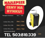 Wynajem osuszaczy Ostróda – skuteczne osuszanie pomieszczeń!