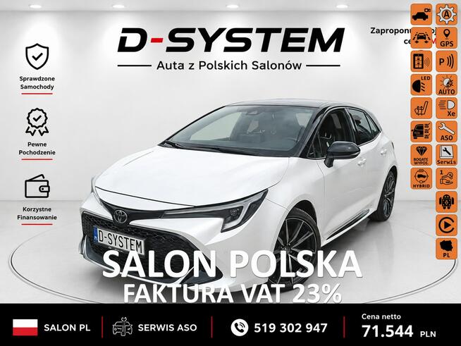 23r GR Sport TOYOTA Corolla 2.0 Hybrid 184km GR Sport E-Cvt Bezwypadko Białystok - zdjęcie 1