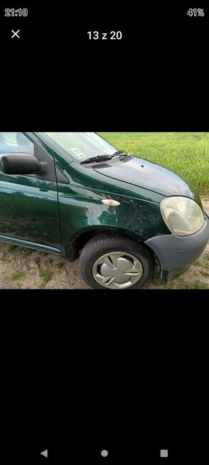 TOYOTA YARIS 2003 1.0i 16V 68KM Łańcuch ABS 4Opony.Całoroczn Łaskarzew - zdjęcie 12