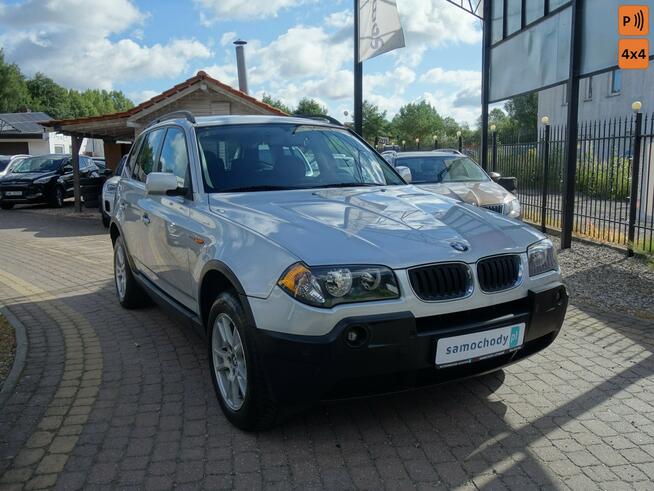 BMW X3 2005r 2.0 diesel 150km 4x4 grzane fotele hak klima Słupsk - zdjęcie 1