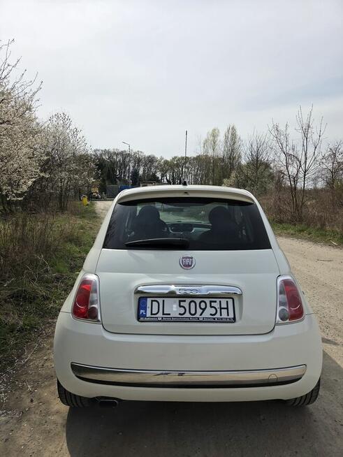 Fiat 500 1.4 100 KM – 2008 r. – biały Wrocław - zdjęcie 4