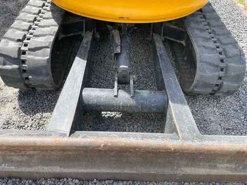 Używana minikoparka gąsienicowa JCB 8045 ZTS Złotów - zdjęcie 7