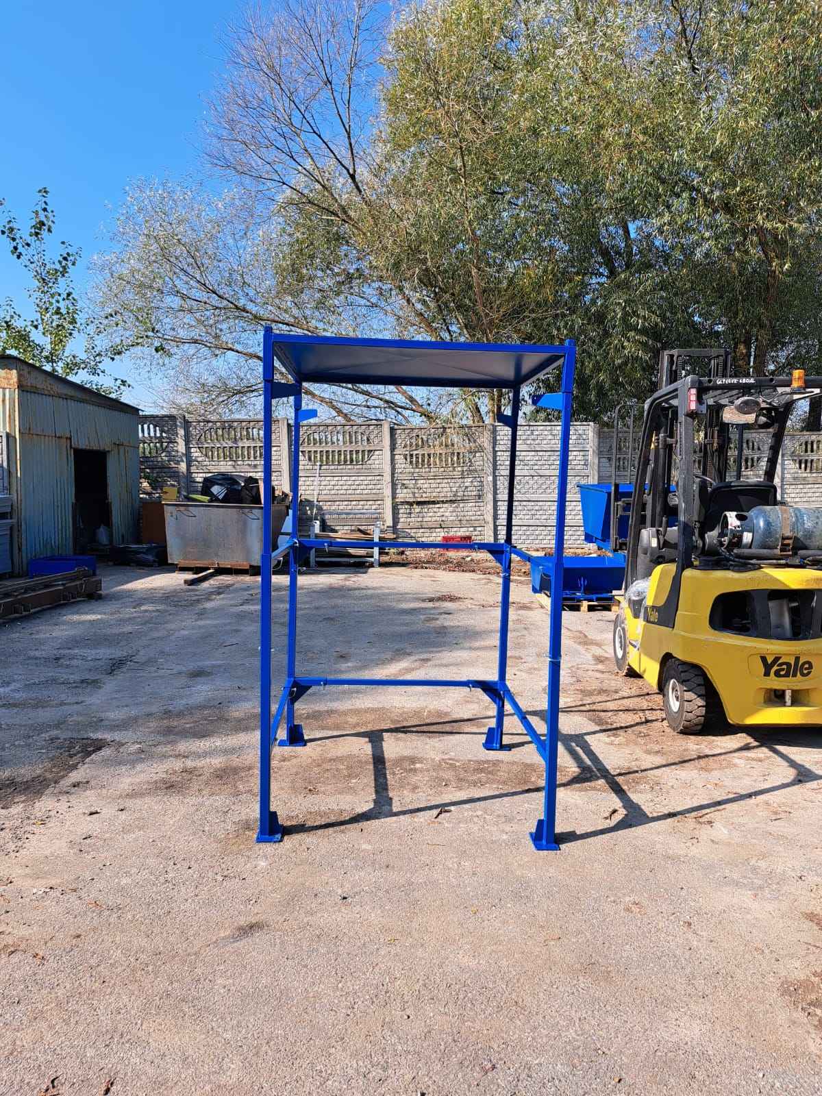 Stojak do Big Bag'ów z daszkiem Bartków - zdjęcie 1