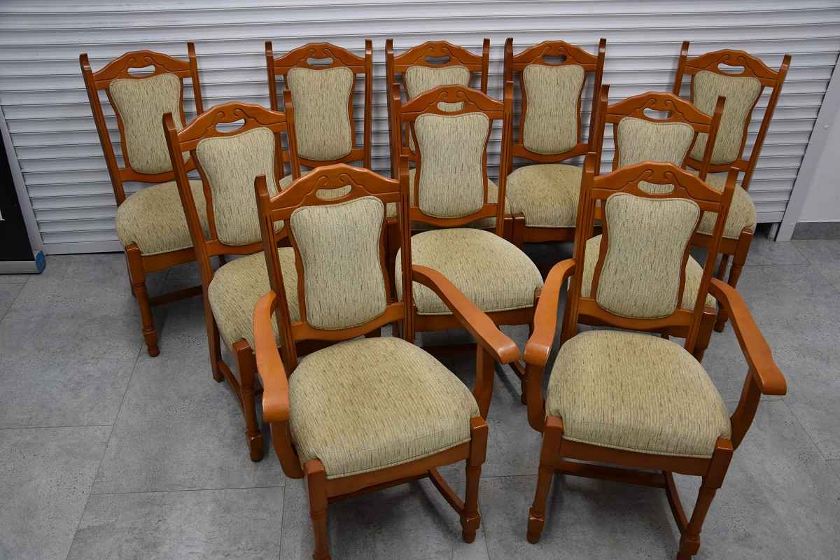 krzesła drewniane 10 sztuk Olsztyn - zdjęcie 1