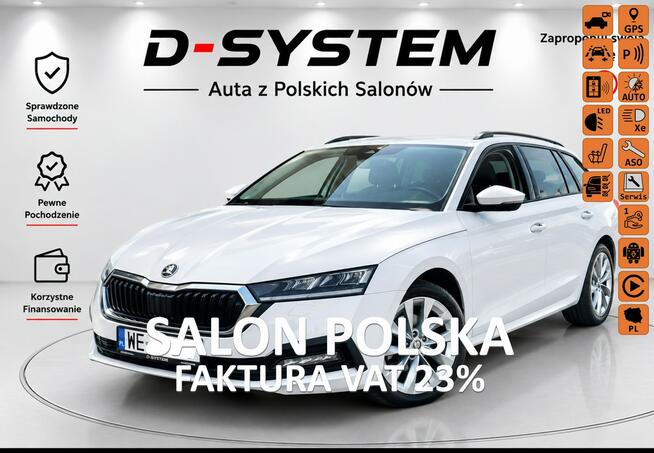Škoda Octavia 2023 Tylko Salon Polska 1Właściciel  ledy ASO lux stan Białystok - zdjęcie 1