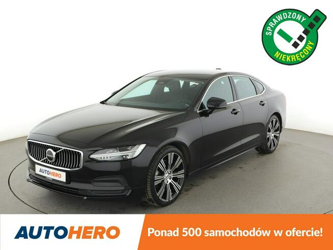 Volvo S90 FV23% B5 mHEV 235KM AWD automat skóra navi kamera ACC Warszawa - zdjęcie 1