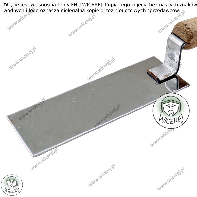 Nierdzewna Łopatka Skrobak do Dennic Uli do Czyszczenia uli Jaśliska - zdjęcie 7