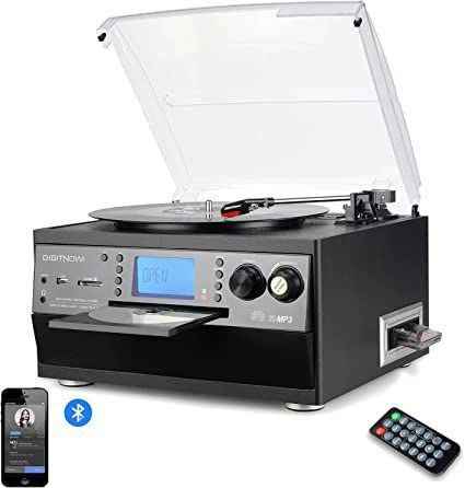 WIEŻA STEREO GRAMOFON DIGITNOW M503 CD VINYL TAPE FM AUX Bydgoszcz - zdjęcie 2