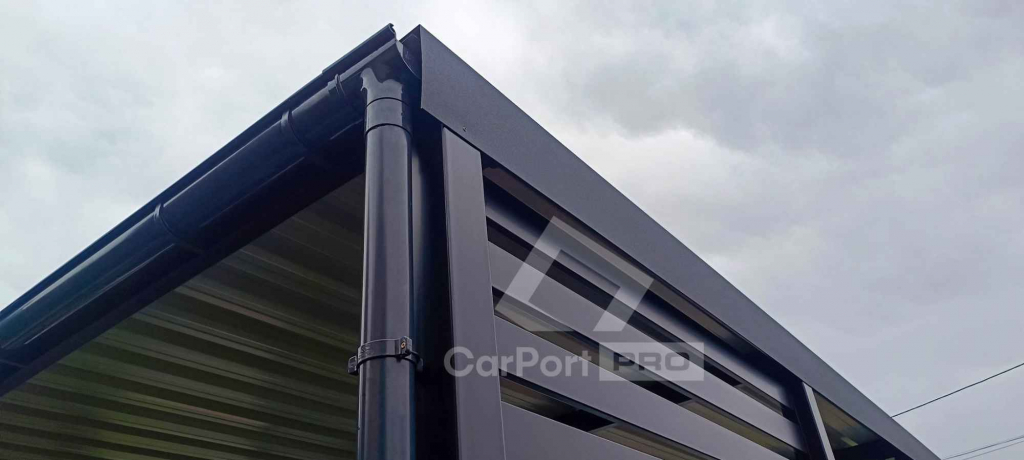 CarPort PREMIUM - wiata samochodowa 5x5 - antracyt  CP113 Przemyśl - zdjęcie 3