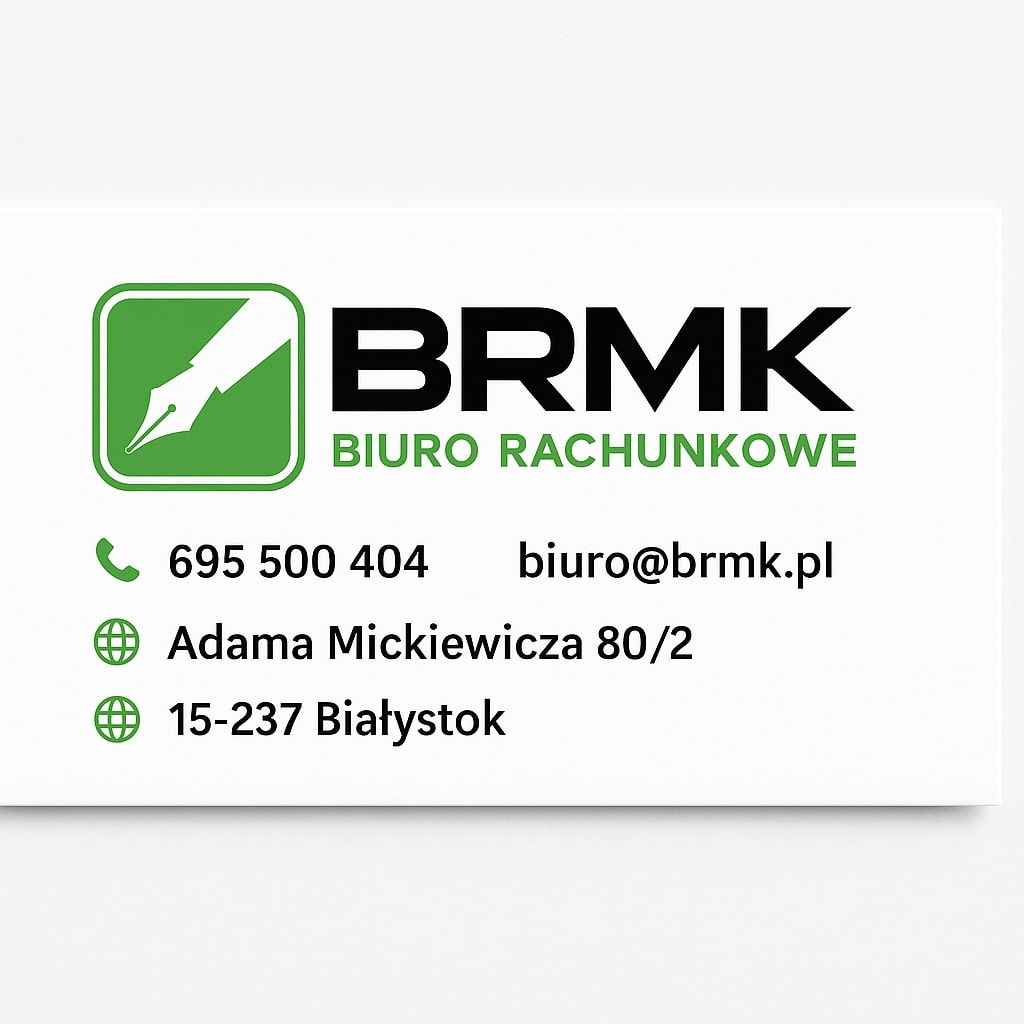 Obsługa księgowa spółek z o.o. BRMK Białystok - zdjęcie 1