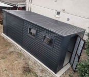 Schowek - Domek Ogrodowy 6x3 - Brama - 2x okno - drzwi  dach ST106 Lubartów - zdjęcie 7