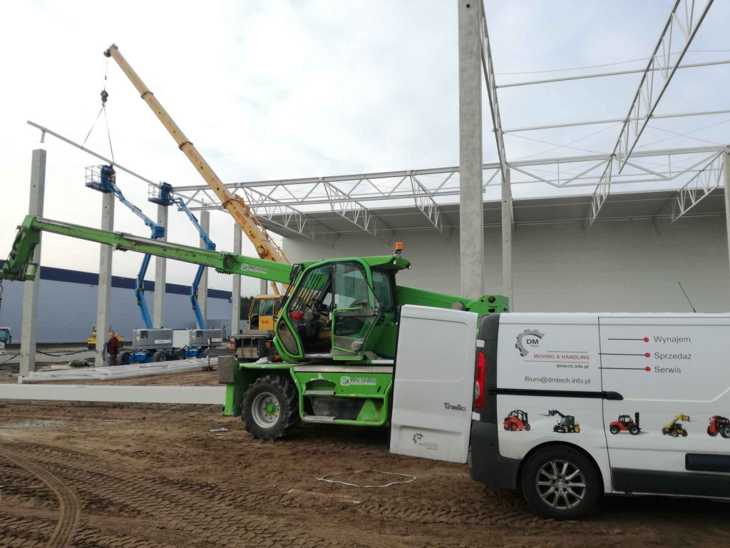 Ładowarka teleskopowa MERLO wynajem, serwis, sprzedaż ładowarek Borkowo - zdjęcie 5