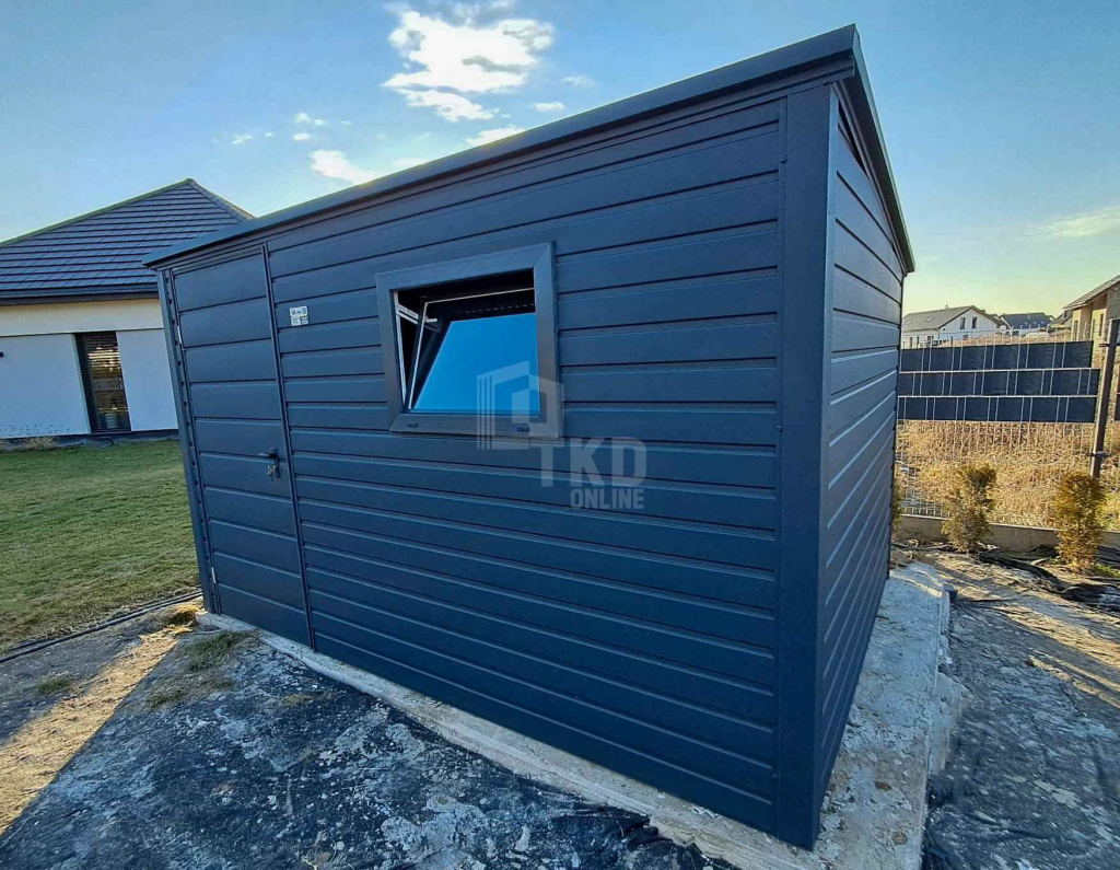 Schowek domek ogrodowy 3,5x2,5m Drzwi okno  dach  TKD251 Września - zdjęcie 3