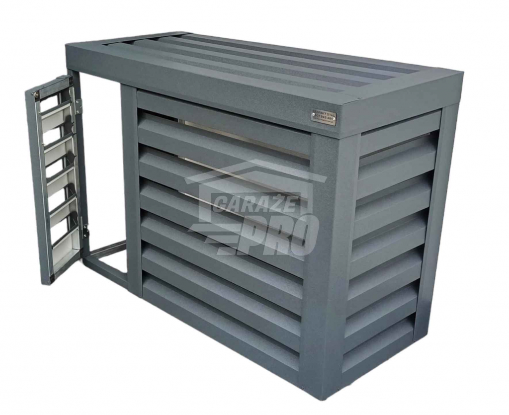 Osłona klimatyzatora - 100x40x80 cm antracyt - drzwiczki GP306 Gdynia - zdjęcie 1