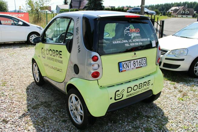 Smart Fortwo 600 benzyna*55KM*Automat*Panorama Harklowa - zdjęcie 4