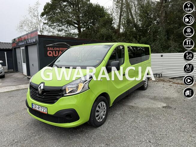 Renault Trafic Long. 9-os.  Serwisowany . Navigacja Rybnik - zdjęcie 1