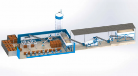 Linia „GP PROF-400” -ciąg produkcyjny cegły i kostki brukowej Białystok - zdjęcie 4