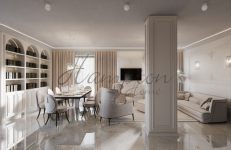 Luksusowy Apartament 147 m2, 3 pokoje Mokotów - zdjęcie 2