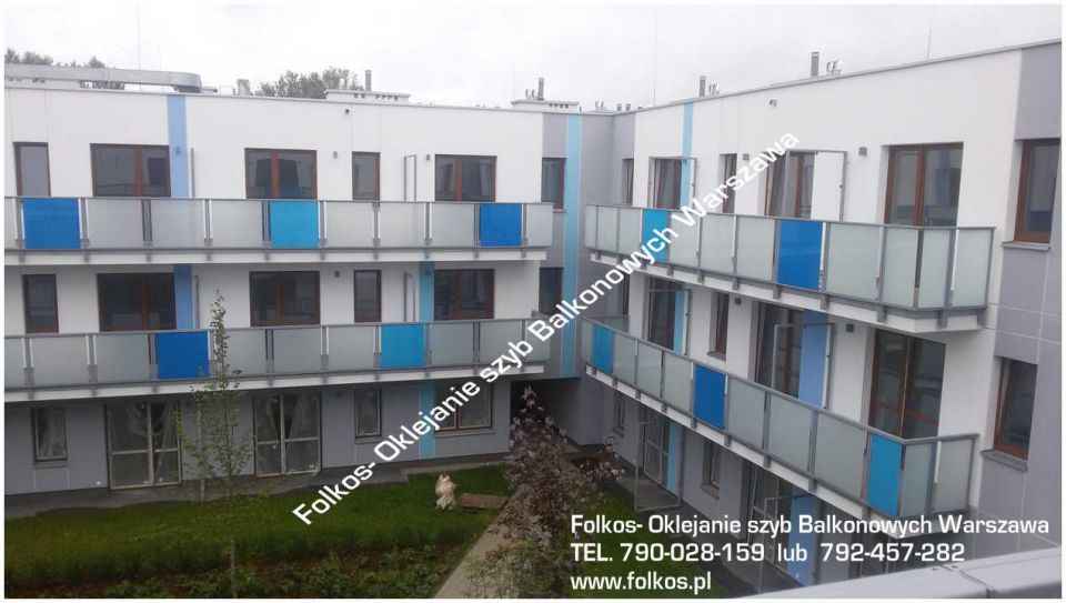 Oklejamy balkony Warszawa Jutrzenki, Prystora, Al Jerozolimskie, Gróje Ochota - zdjęcie 10