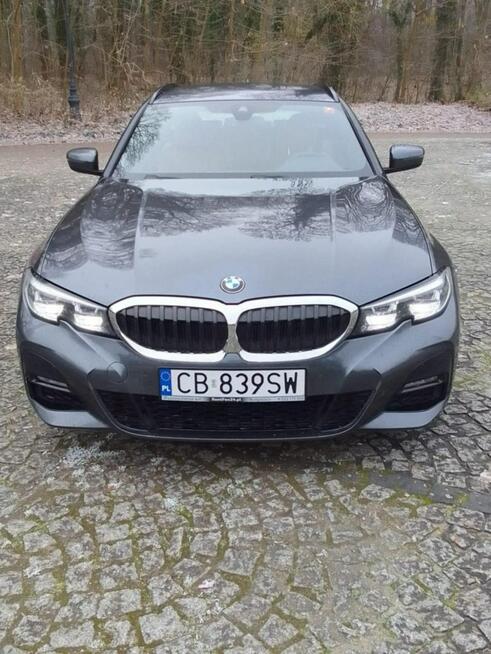 BMW 330i perfekcyjna Executive brązowe skóry Bydgoszcz - zdjęcie 2