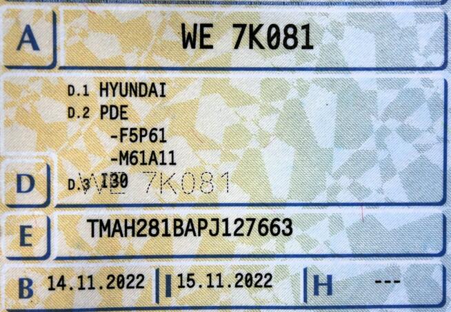 Hyundai i30 120KM FV23% SalonPL Gwarancja Fabryczna LED Parktronic Sokołów - zdjęcie 7