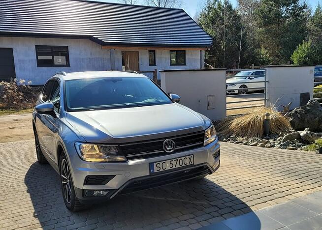 VW Tiguan AllSpace 2.0 TSI 4X4 DSG KAMERA SKÓRY TEMPOMAT ASO Górna - zdjęcie 3