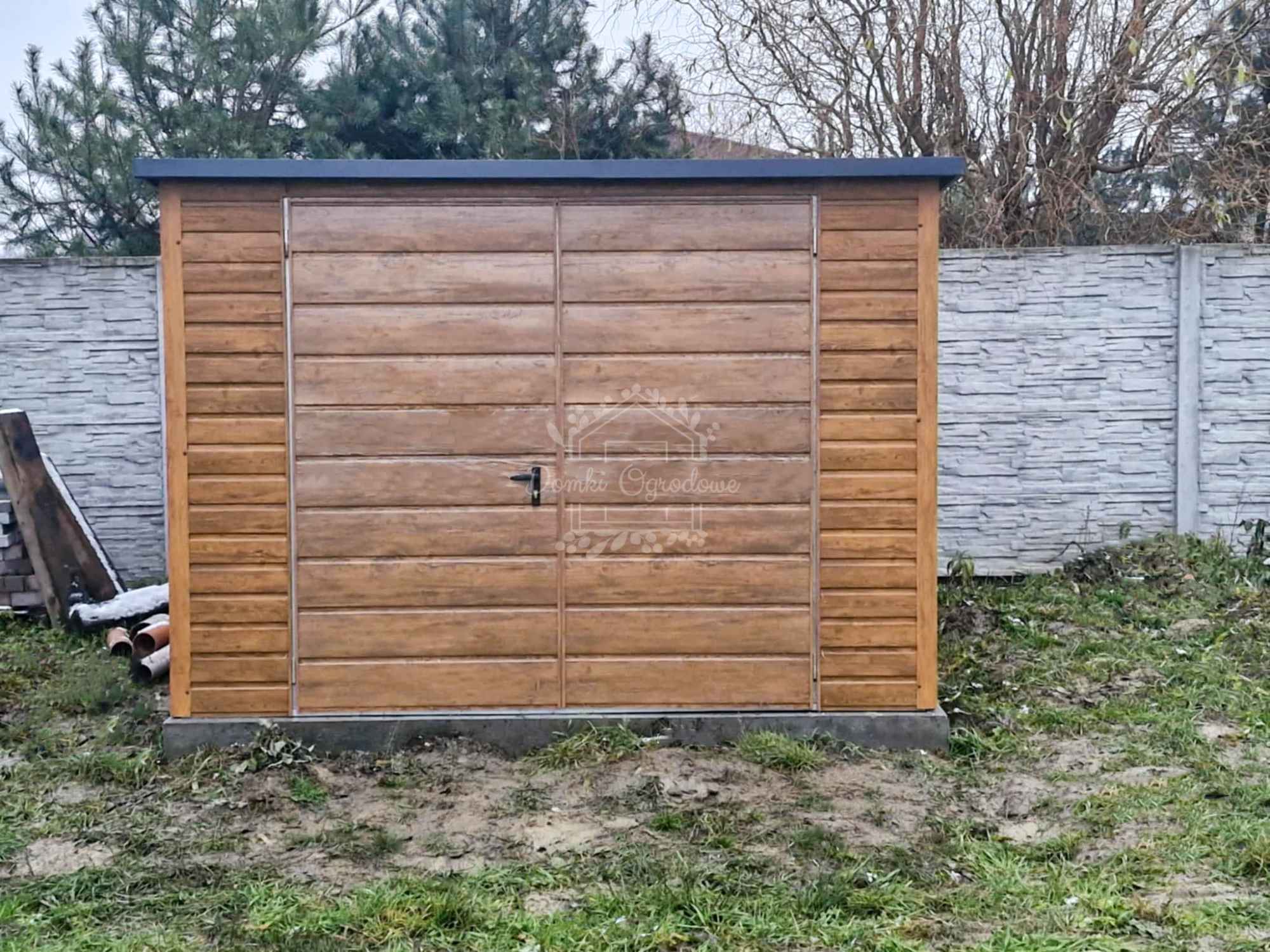 Schowek - domek ogrodowy 3x4m  okno  drewnopodobny  spad w tył ID843 Łuków - zdjęcie 3