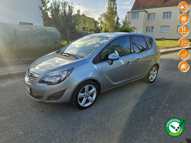 Opel Meriva Opłacona Zdrowa Zadbana Serwisowana Bogato Wyposażona 1 Wł Kisielice - zdjęcie 1