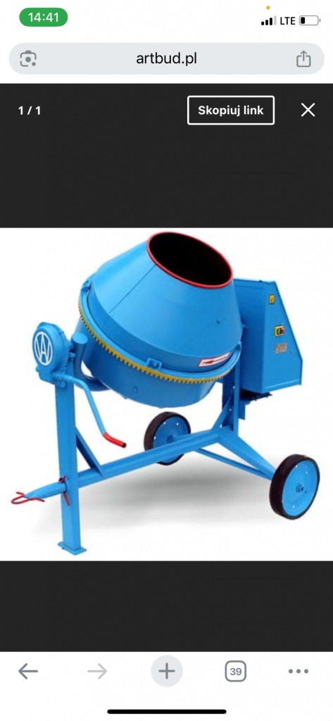 Betoniarka za darmo Polesie - zdjęcie 1