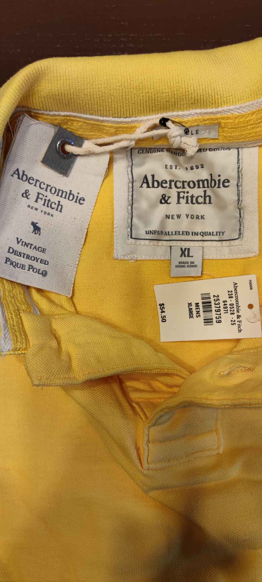 Abercrombie &amp; Fitch koszulka POLO XL Bemowo - zdjęcie 8
