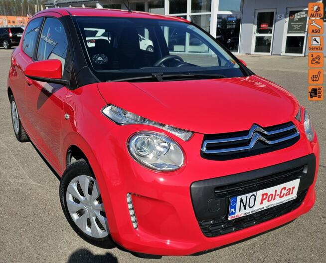 Citroen C1 Podgrzewane fotele, bluetooth ,klimatronik, serwis ASO Olsztyn - zdjęcie 1