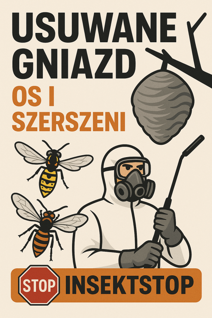 Usuwamy OSY i SZERSZENIE. Gniazda OS i SZERSZENI. InsektStop Siedlce Siedlce - zdjęcie 2