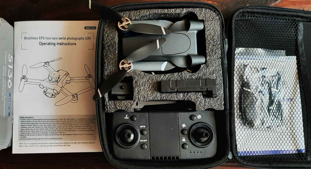 Polecam Dobrej Klasy ! Nowy DRON GPS EPS UAV S136 -4K Full HD Katowice - zdjęcie 3