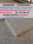 Jastrych / Anhydryt / Styrobeton / Układanie styropianu pod posadzki Łomianki - zdjęcie 2