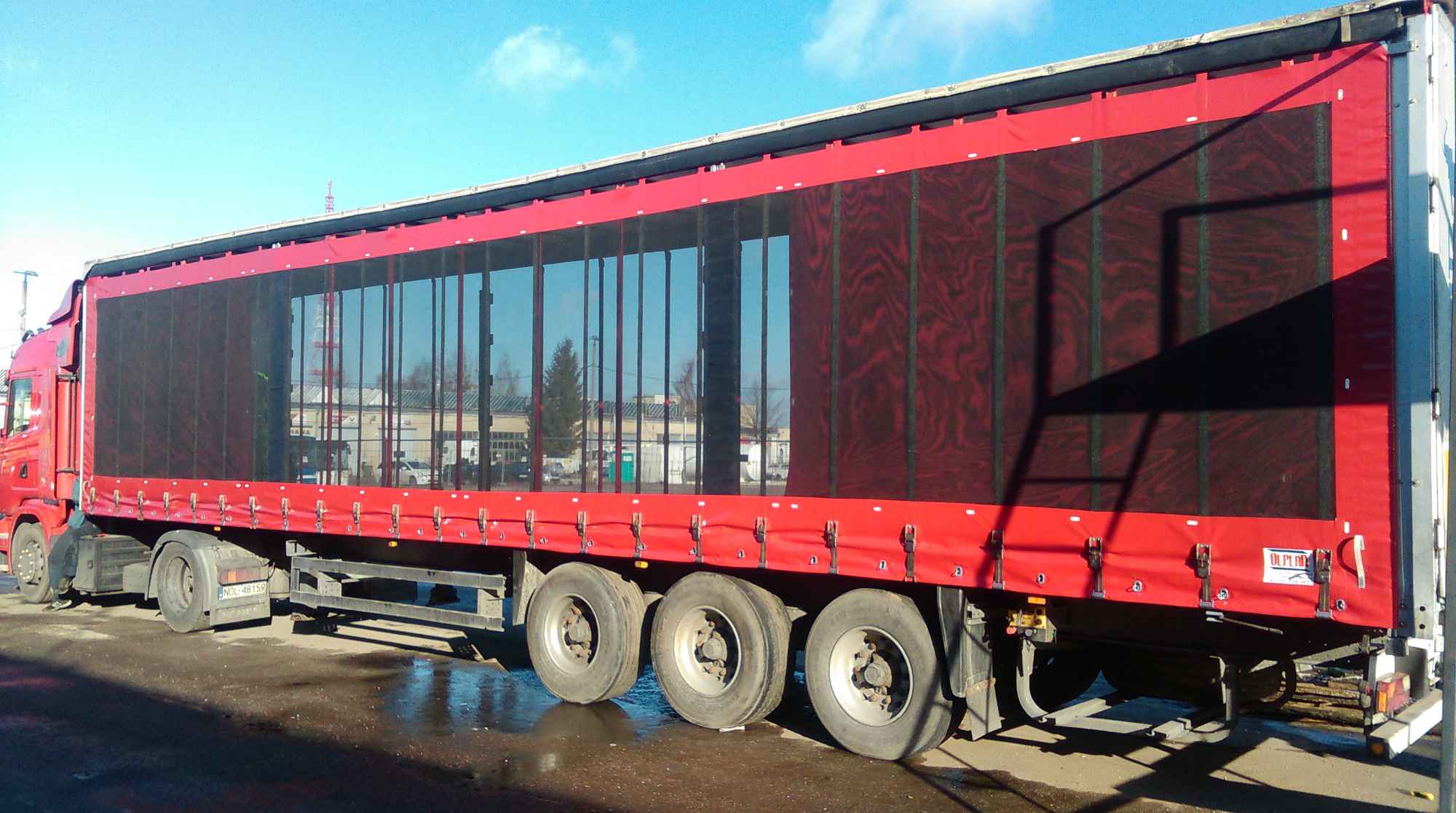 Plandeki na naczepy, ciężarówki i przyczepy – produkcja na wymiar Olsztyn - zdjęcie 2