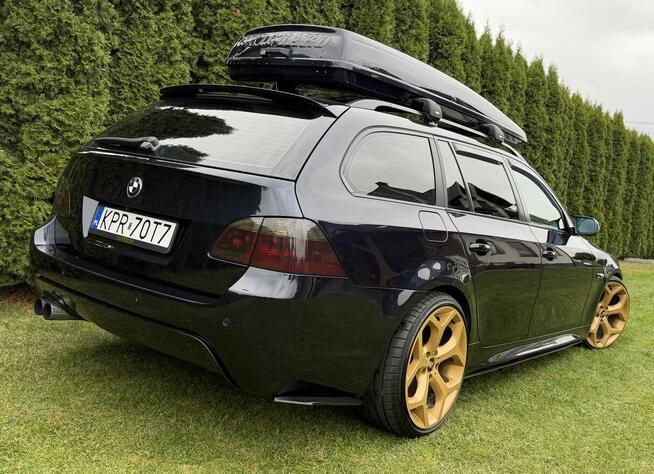 !! JEDYNA TAKA !! BMW E61 535D # 400KM # M-Pakiet ! Polecam Kraków - zdjęcie 4