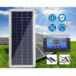 Zestaw PANEL SŁONECZNY + Regulator Napięcia.20W/12V.Ładowarka SOLARNA Bałuty - zdjęcie 2